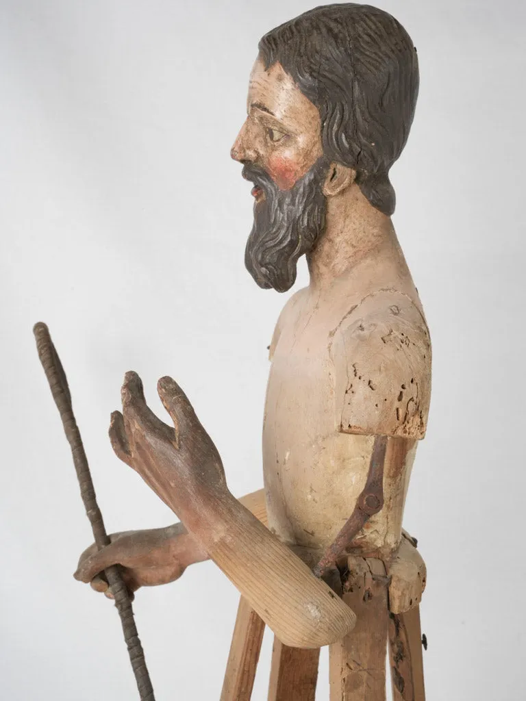 18th century Italian Capipote  - Saint Joseph 39½"