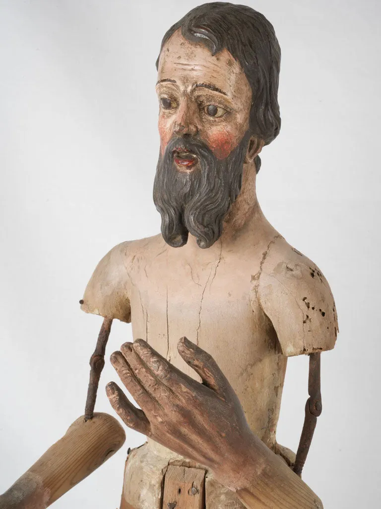 18th century Italian Capipote  - Saint Joseph 39½"