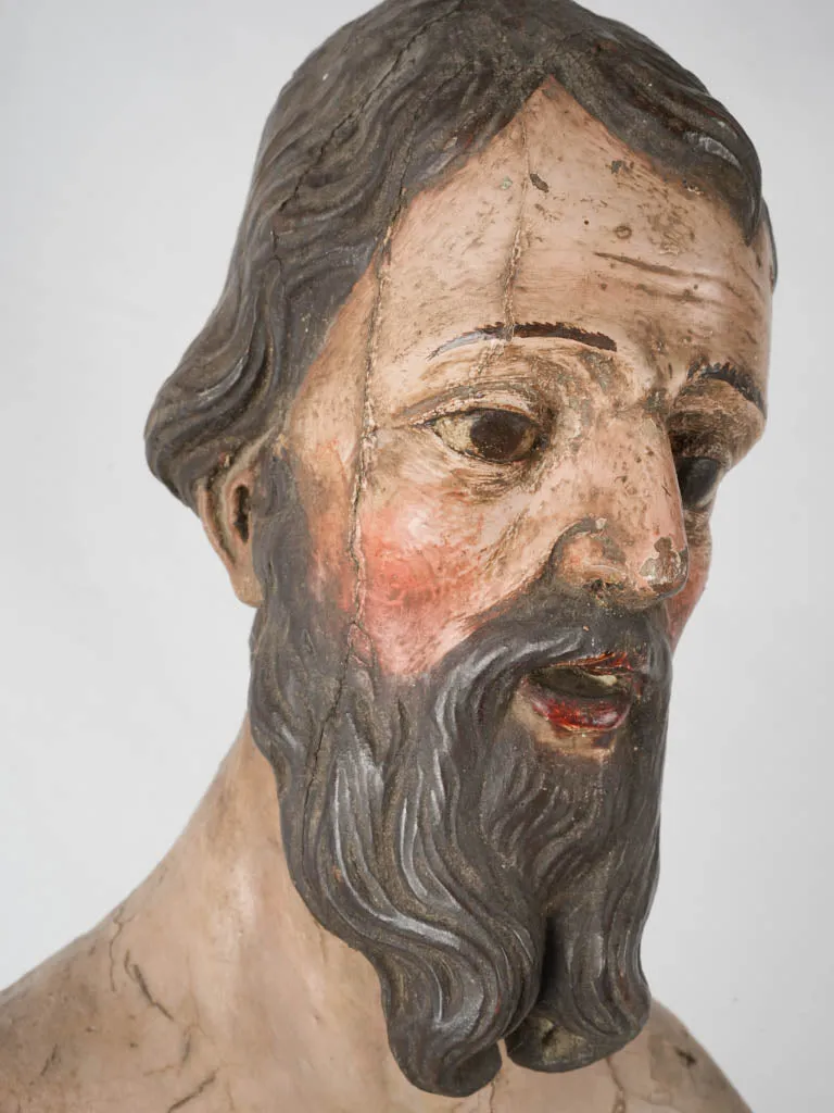 18th century Italian Capipote  - Saint Joseph 39½"