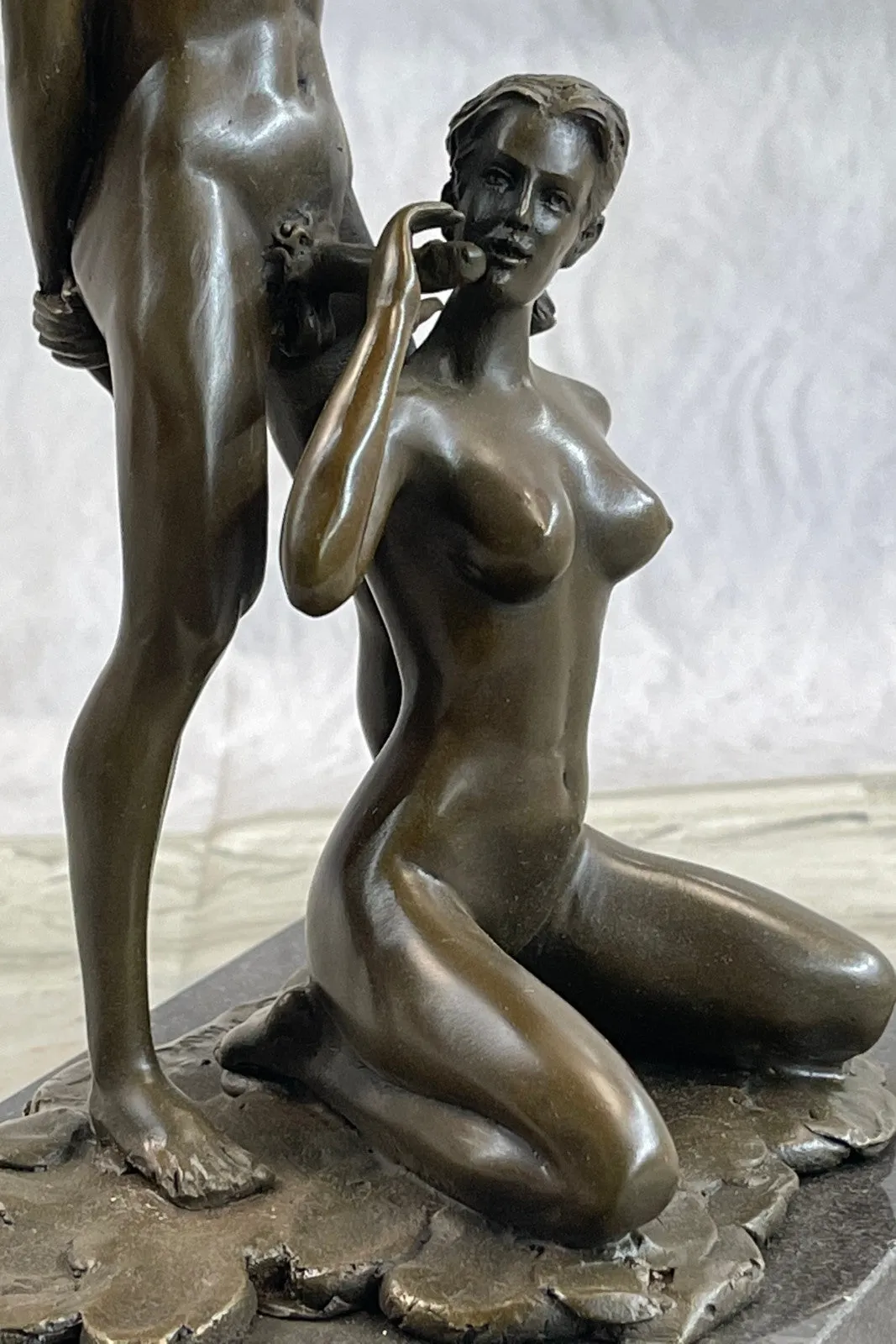 Abstract Modern Art Highly Erotic Conversation Starter Nude Bronze Statue Decor