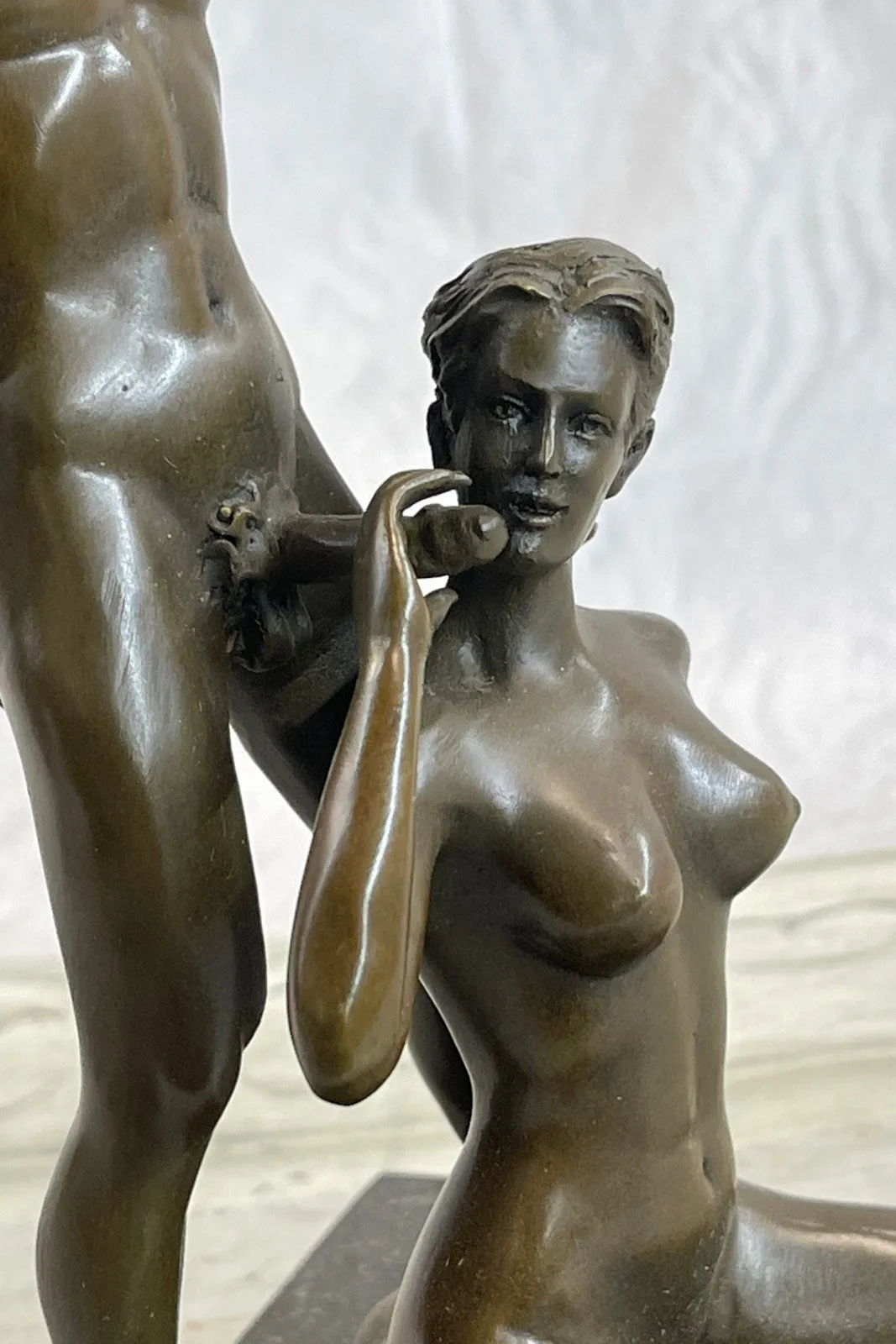 Abstract Modern Art Highly Erotic Conversation Starter Nude Bronze Statue Decor