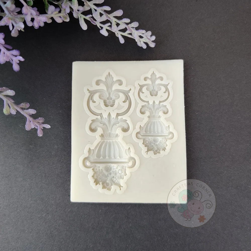 Antique Motif - Silicon Mould