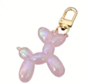 Balloon Dog Key Chain