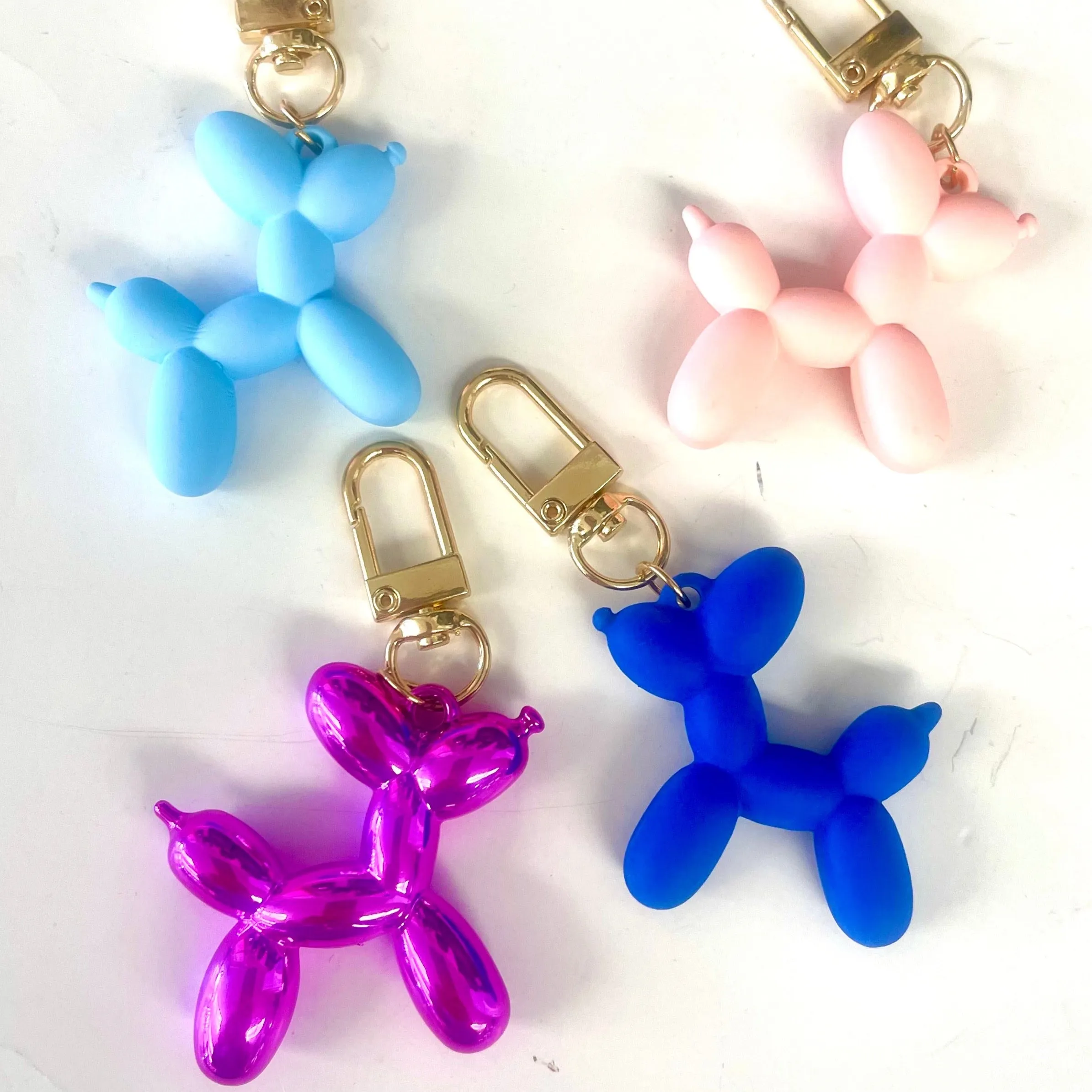 Balloon Dog Key Chain