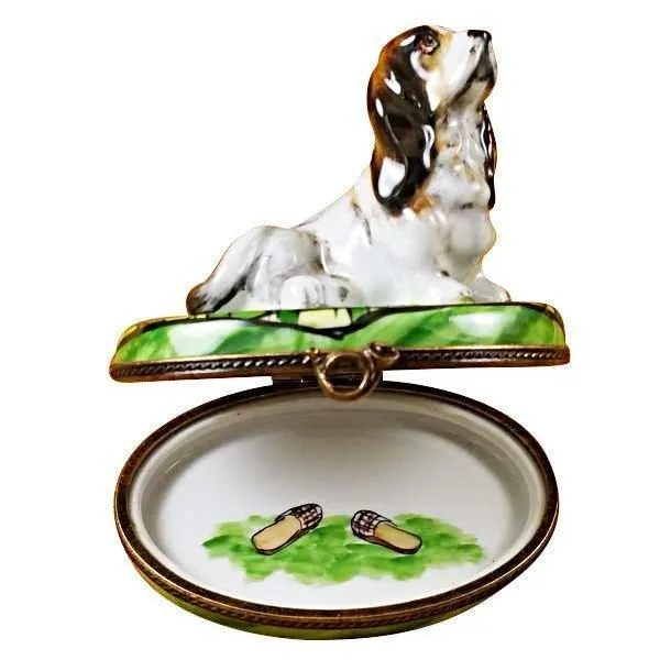 Basset Hound Dog limoges box