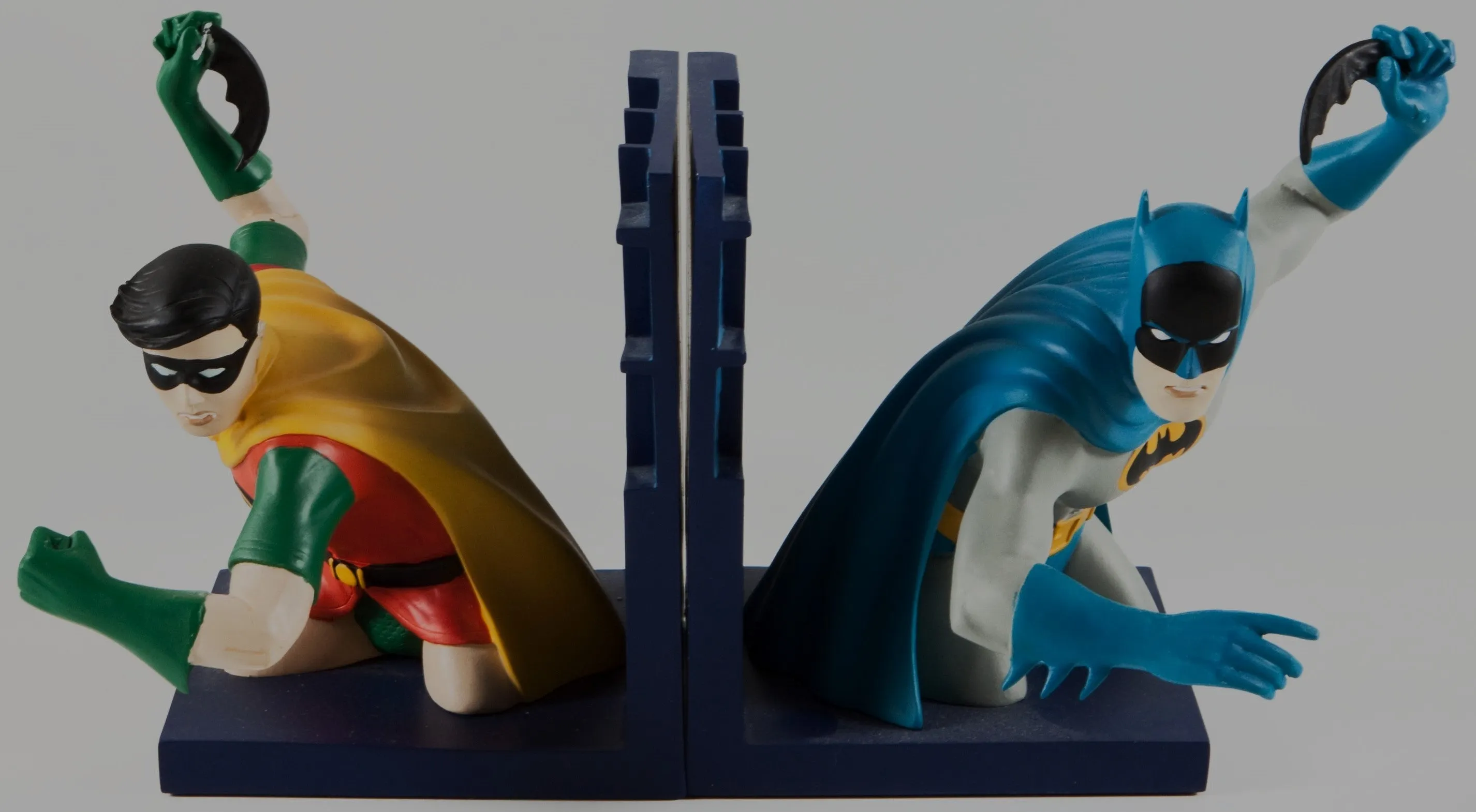 Batman and Robin Bookends by Warner Bros Studio Store