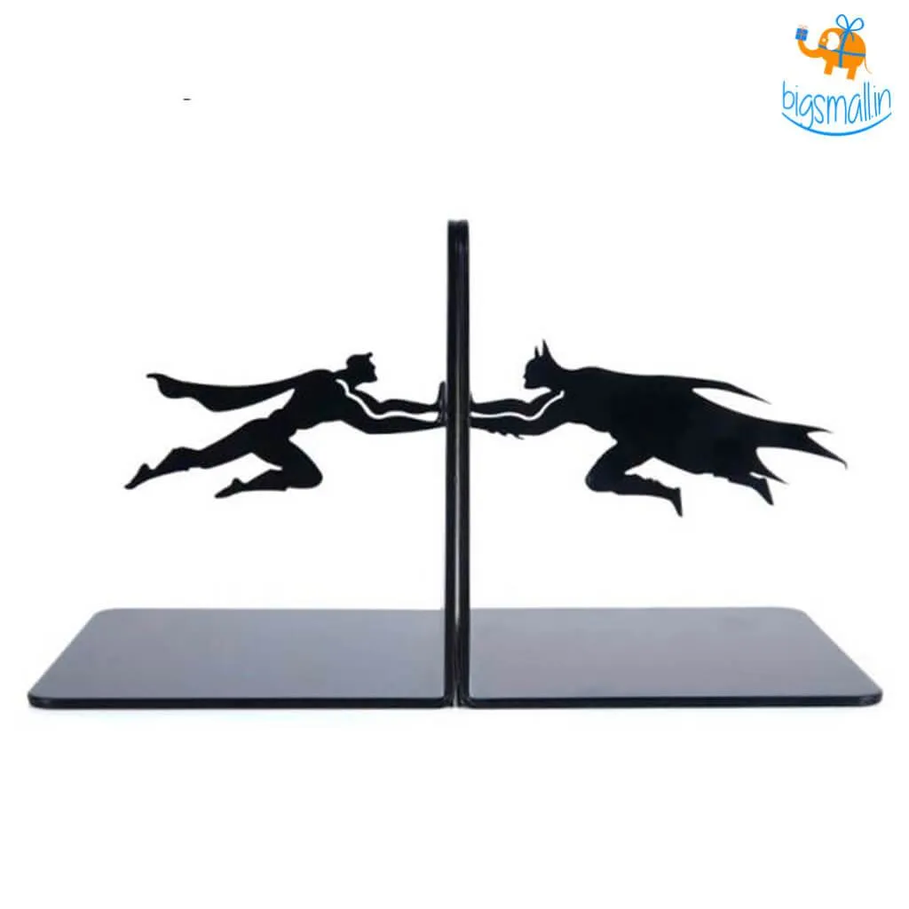 Batman v Superman Metal Bookends