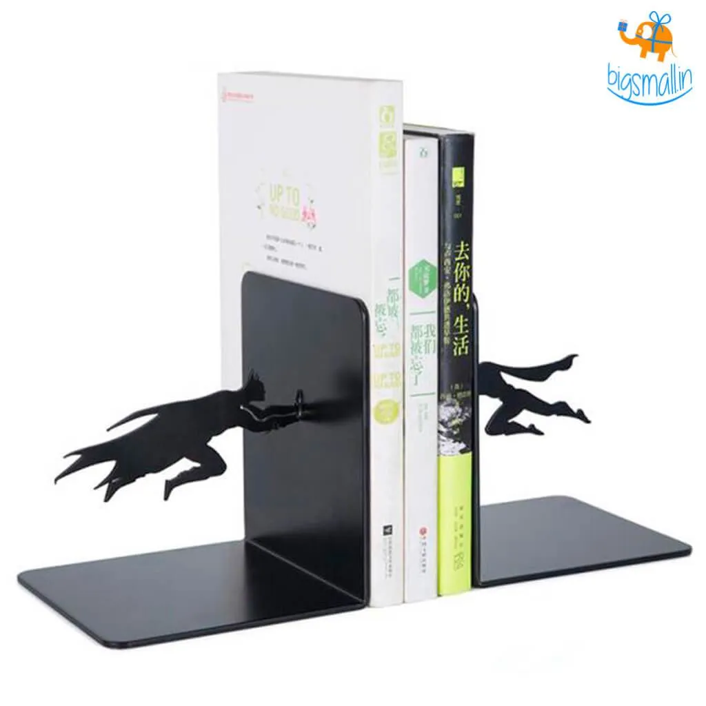 Batman v Superman Metal Bookends