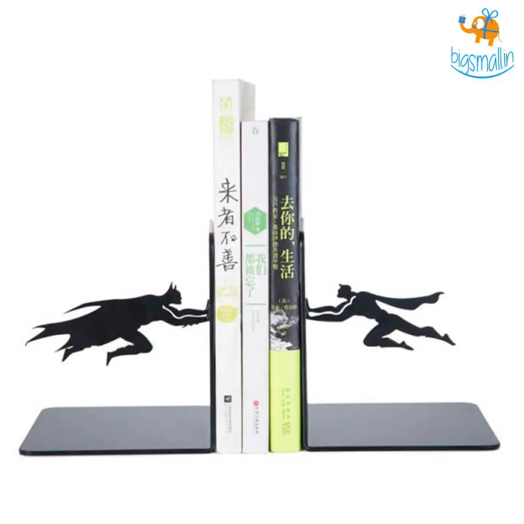 Batman v Superman Metal Bookends