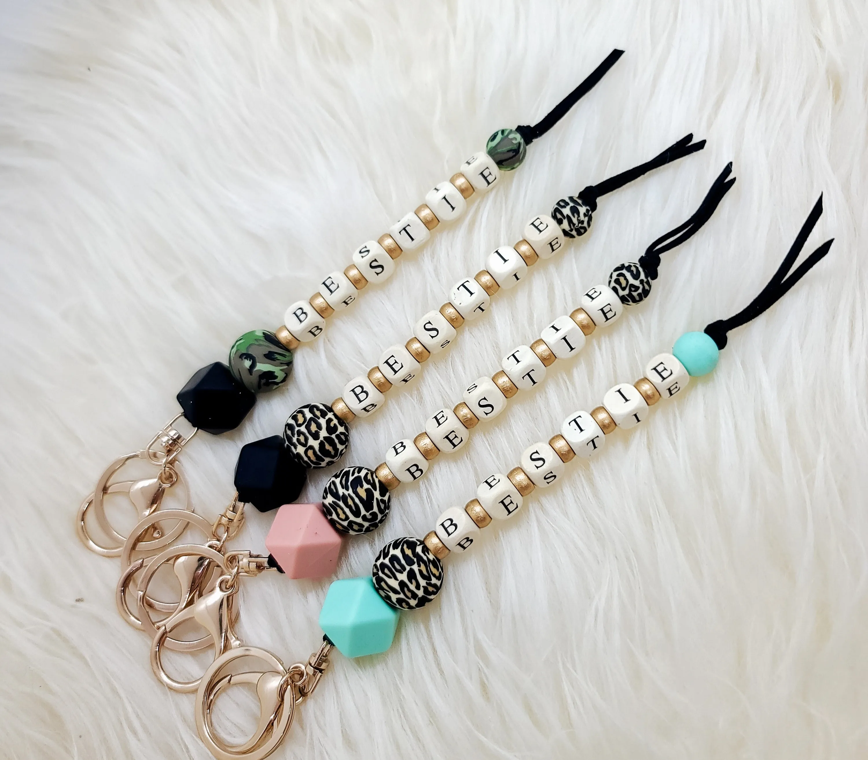 Beaded Key Chains - IN STOCK