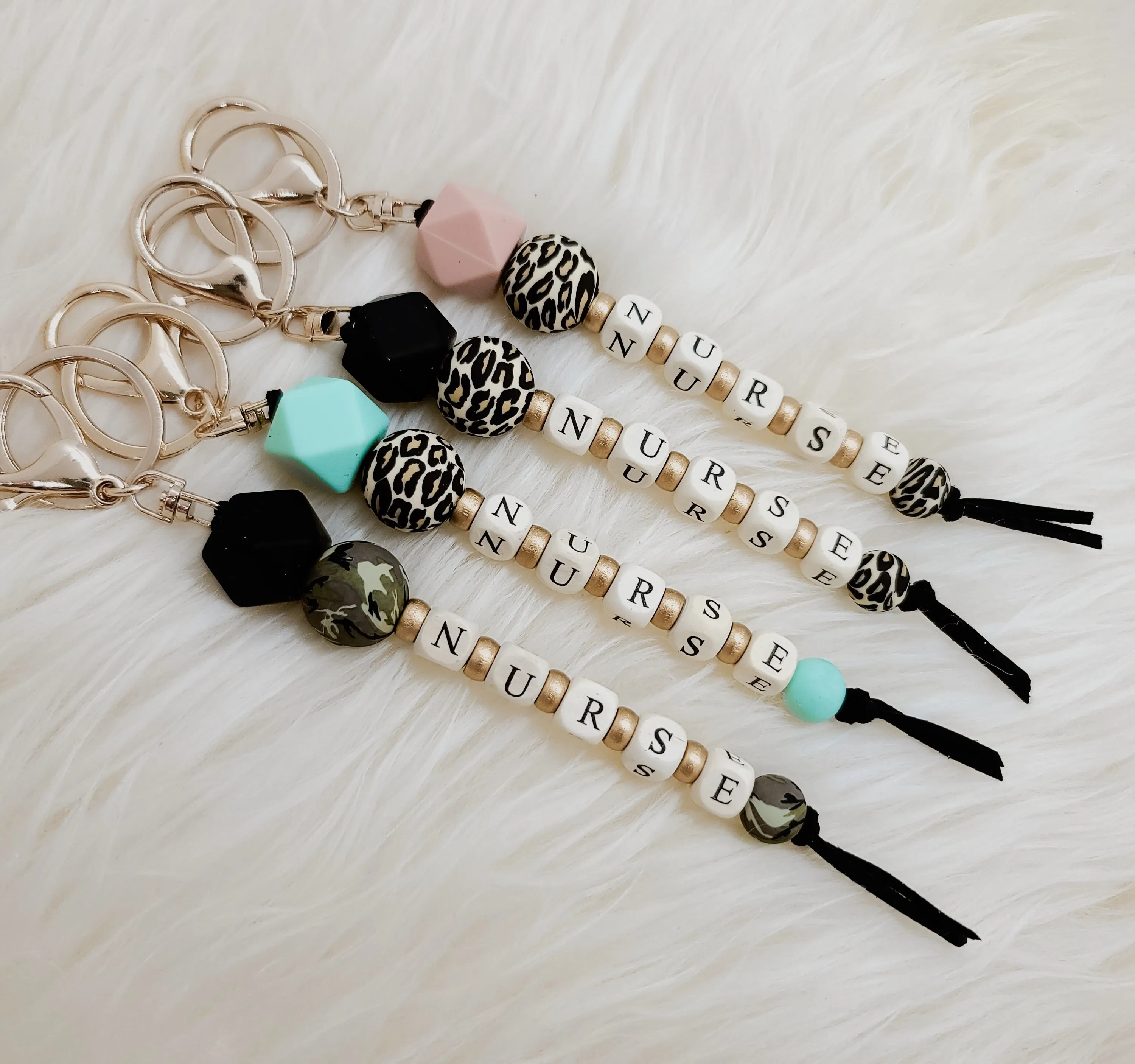 Beaded Key Chains - IN STOCK