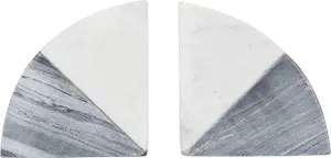 Bloomingville BV AH0661 Set of 2 Marble Bookends