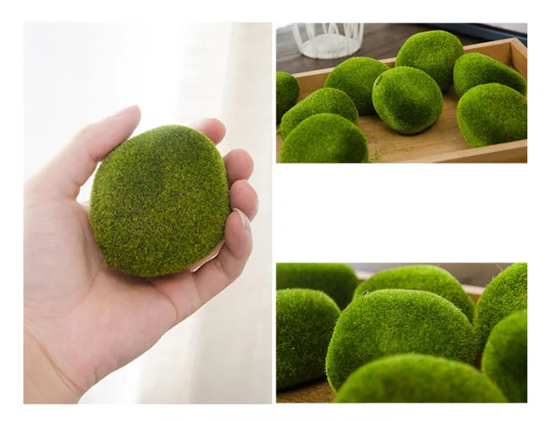 Bulk Artificial Moss Rocks Artificial Greenery Moss Plants For DIY Fairy Garden Aquarium Fish Tank Wholesale