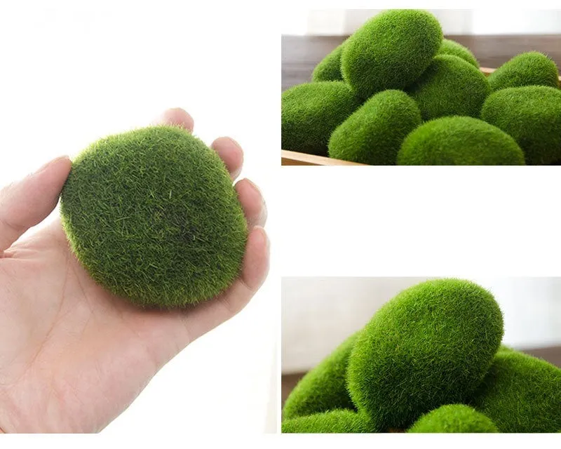 Bulk Artificial Moss Rocks Artificial Greenery Moss Plants For DIY Fairy Garden Aquarium Fish Tank Wholesale