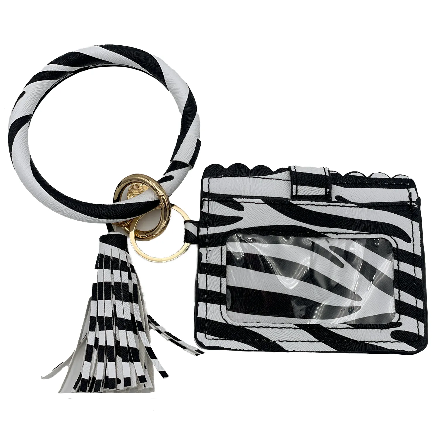 CL-7848 WRISTLET ID WALLET ZEBRA