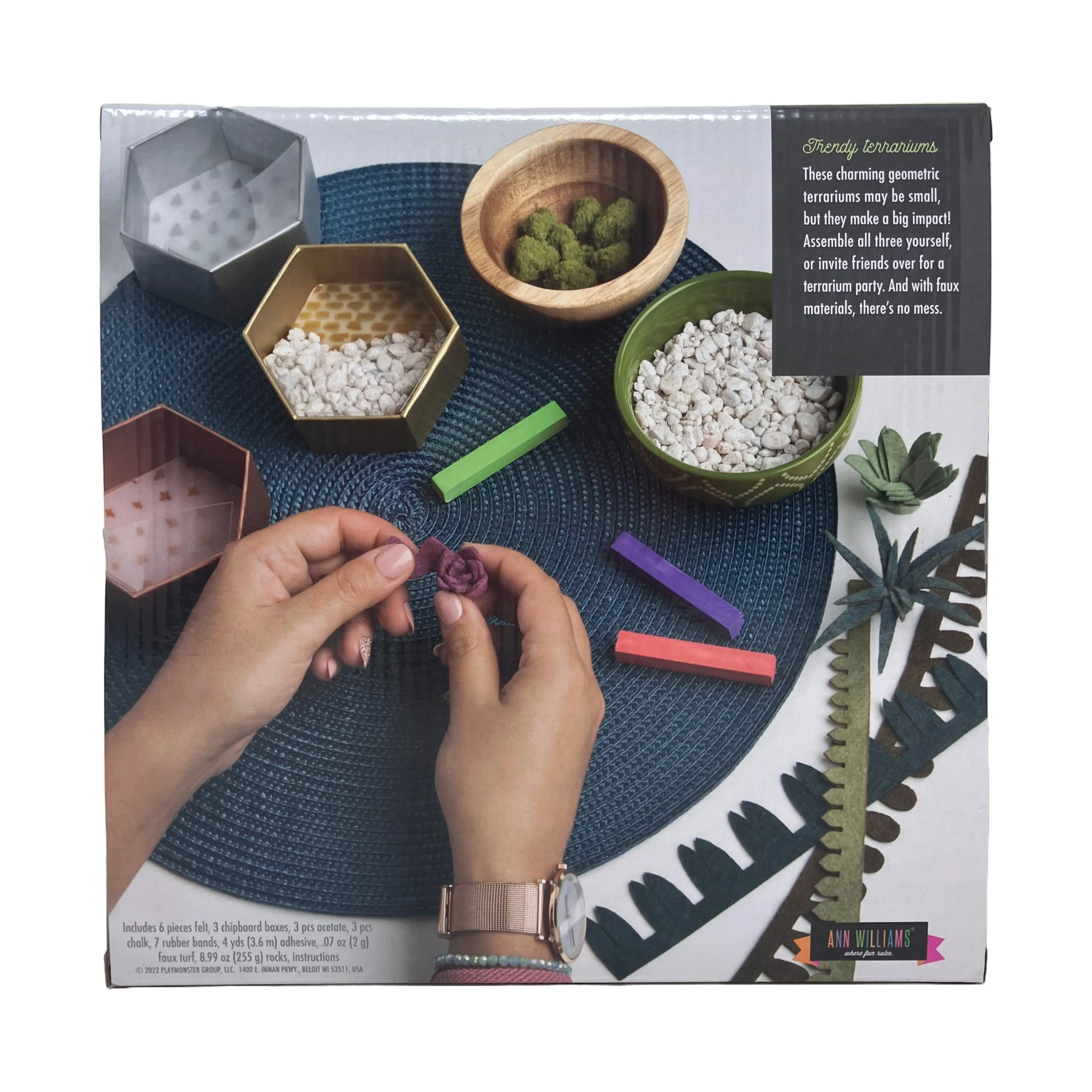 Craft Crush - Mini Terrariums Kit