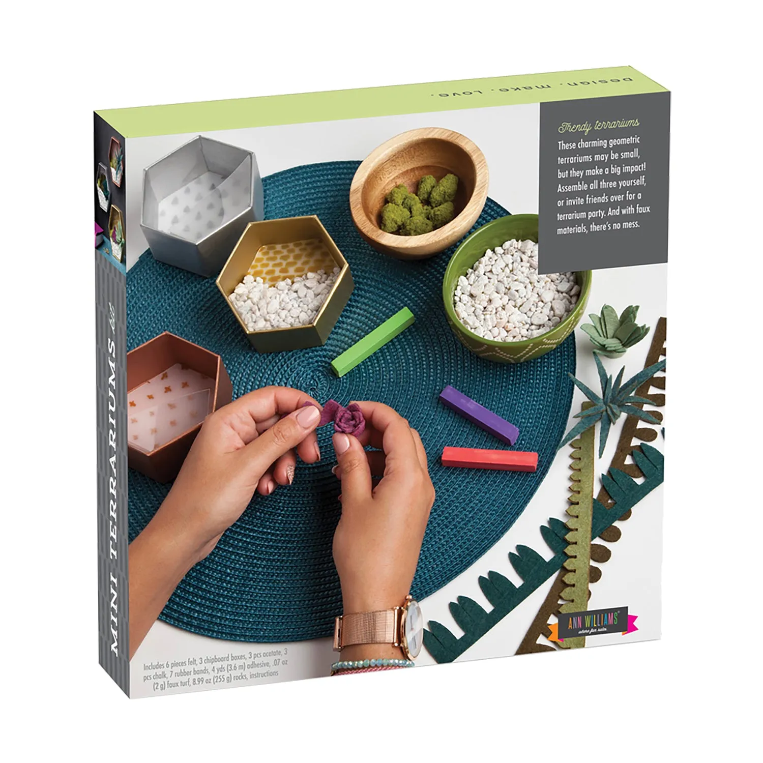 Craft Crush - Mini Terrariums Kit