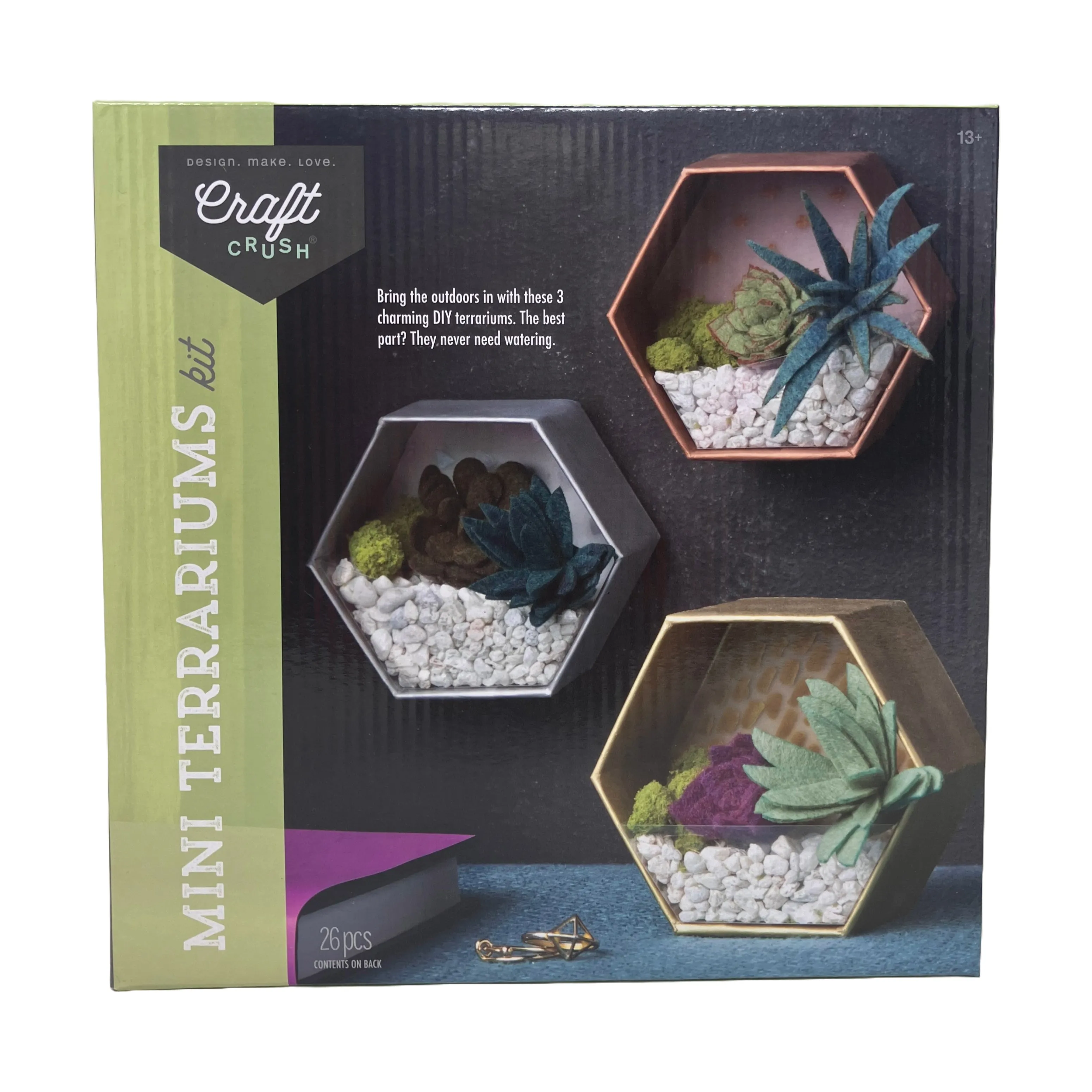 Craft Crush - Mini Terrariums Kit