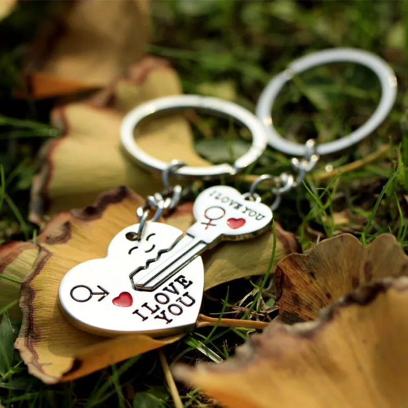 Creative Iloveyou Couple Keychain