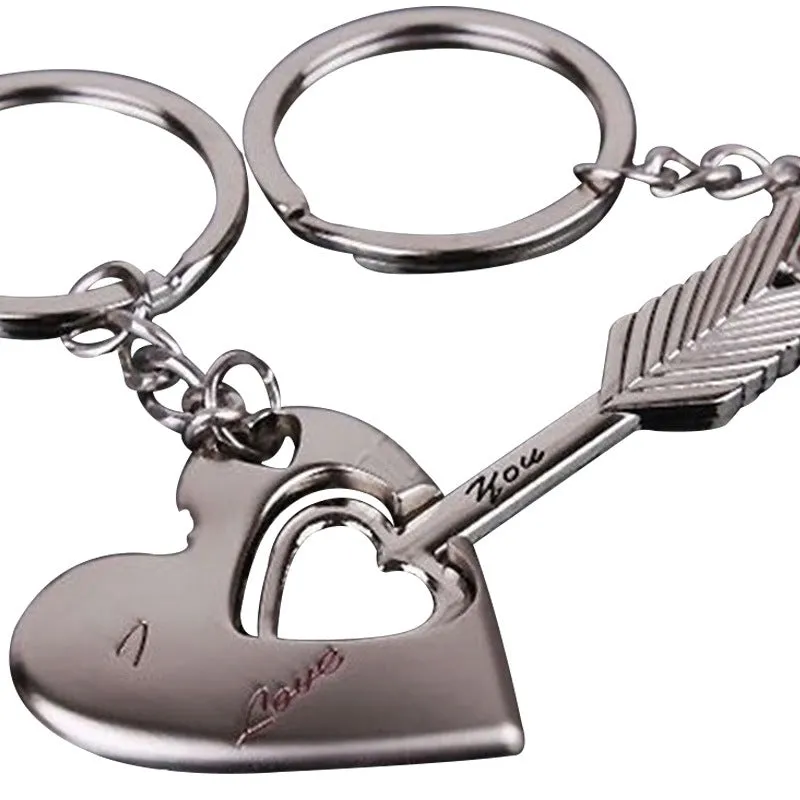 Creative Iloveyou Couple Keychain