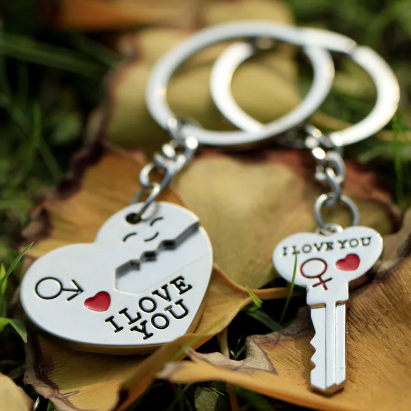 Creative Iloveyou Couple Keychain