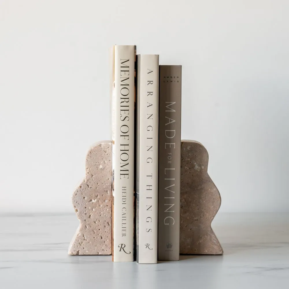 Curved Textured Bookends