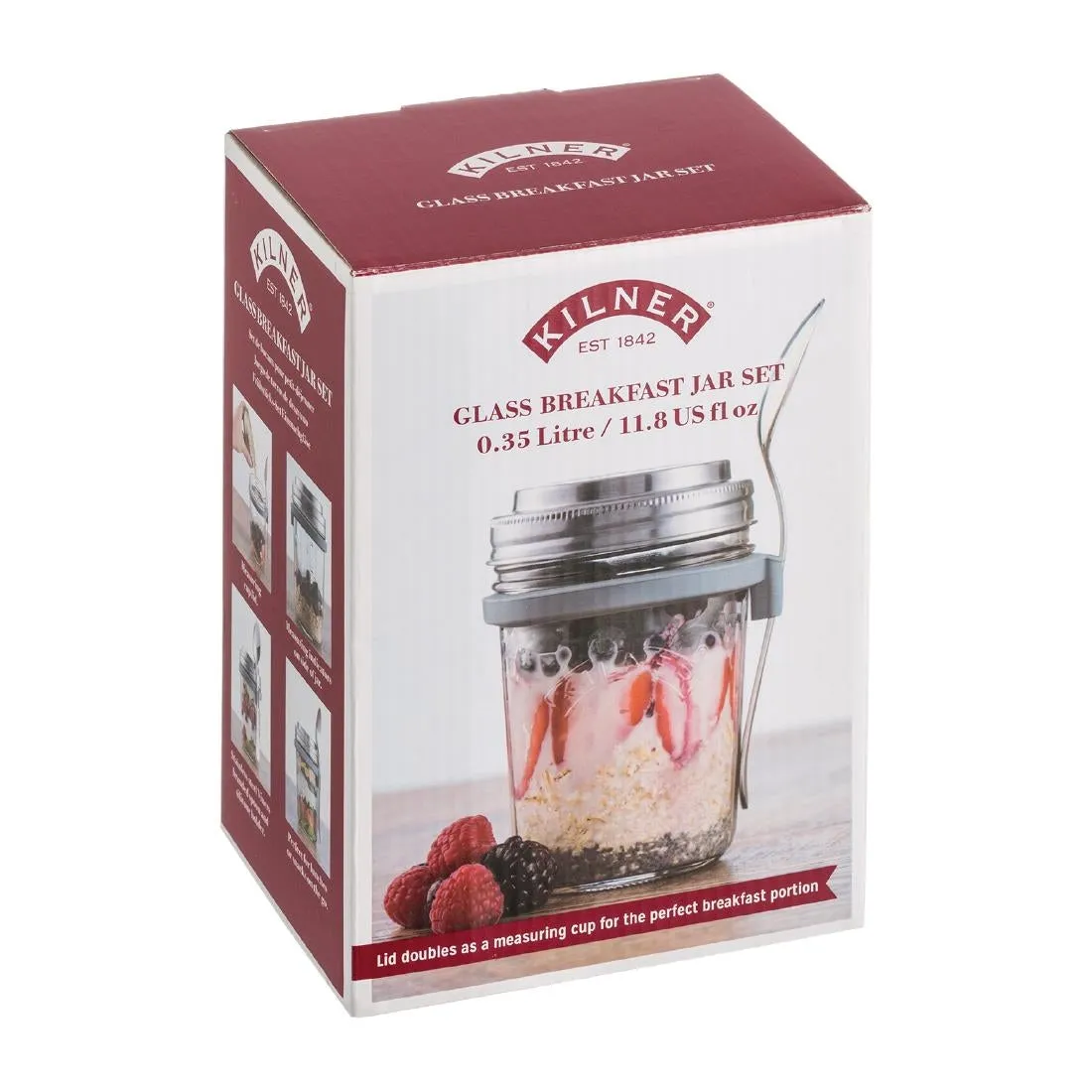 DA119 Kilner Breakfast Jar Set (Pack of 6)