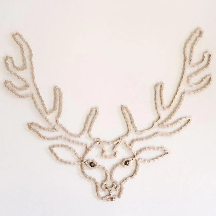 Deer Wall Art Sculpture