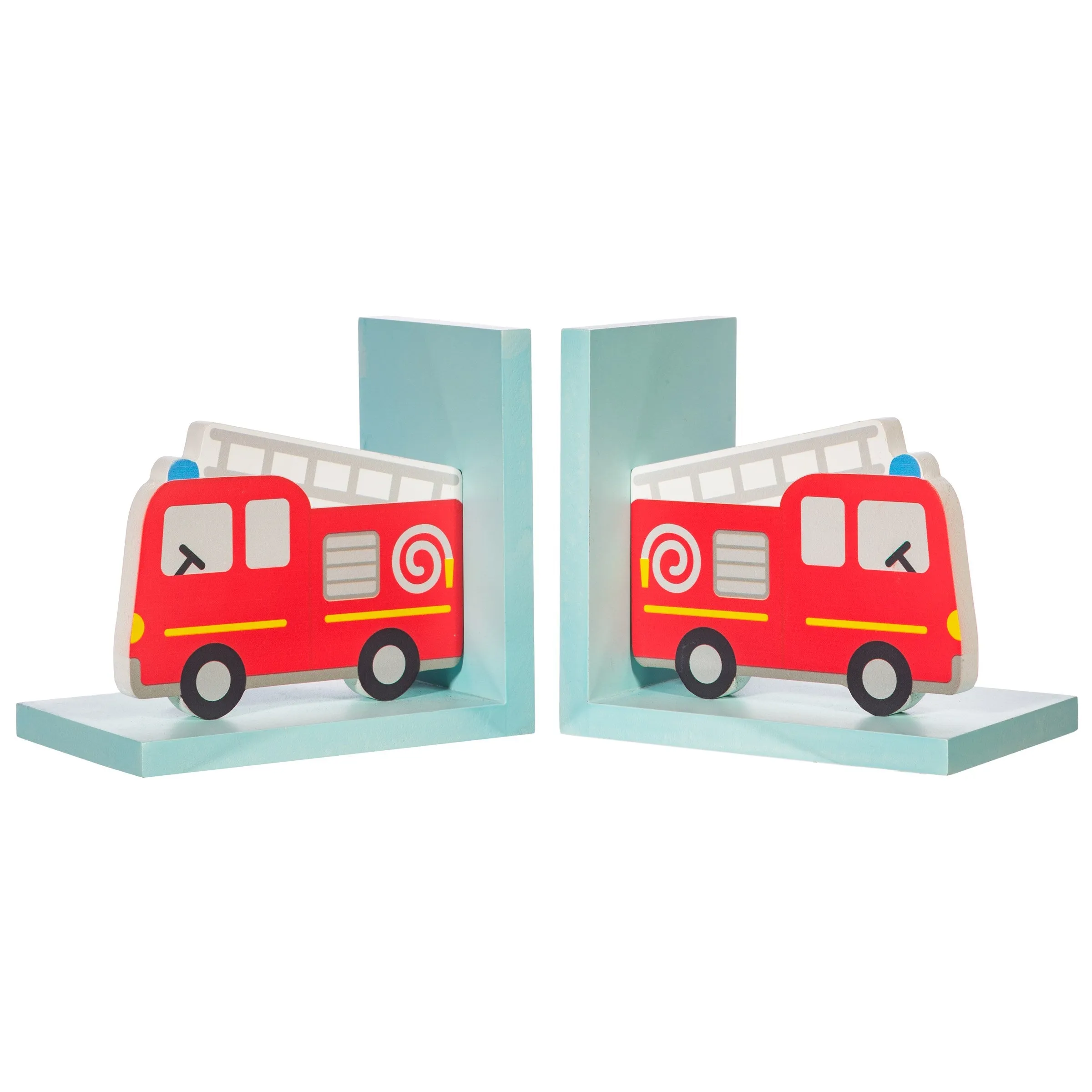 Fire engine bookends