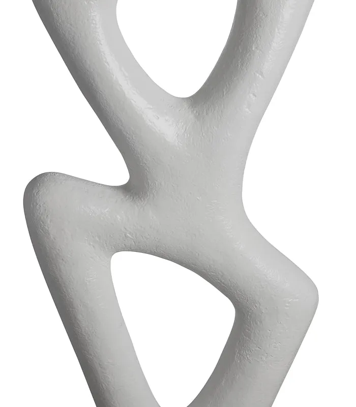 Fluid Loops Sculpture - White