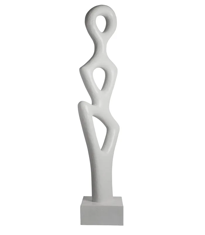 Fluid Loops Sculpture - White