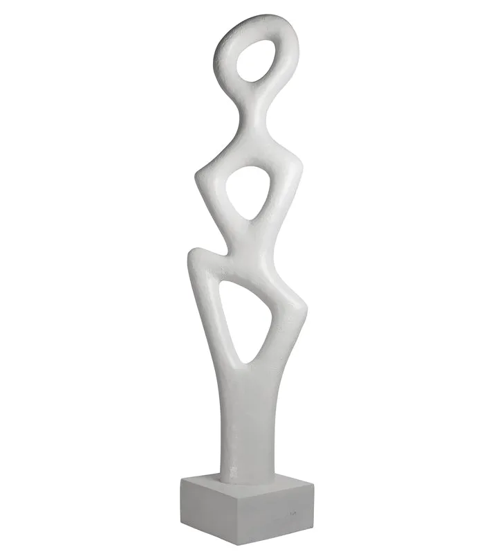 Fluid Loops Sculpture - White