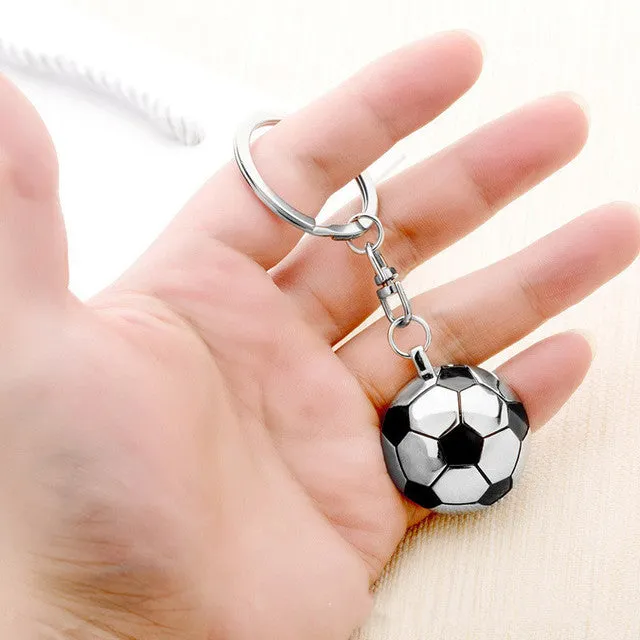 Football Field Soccer Key Chain