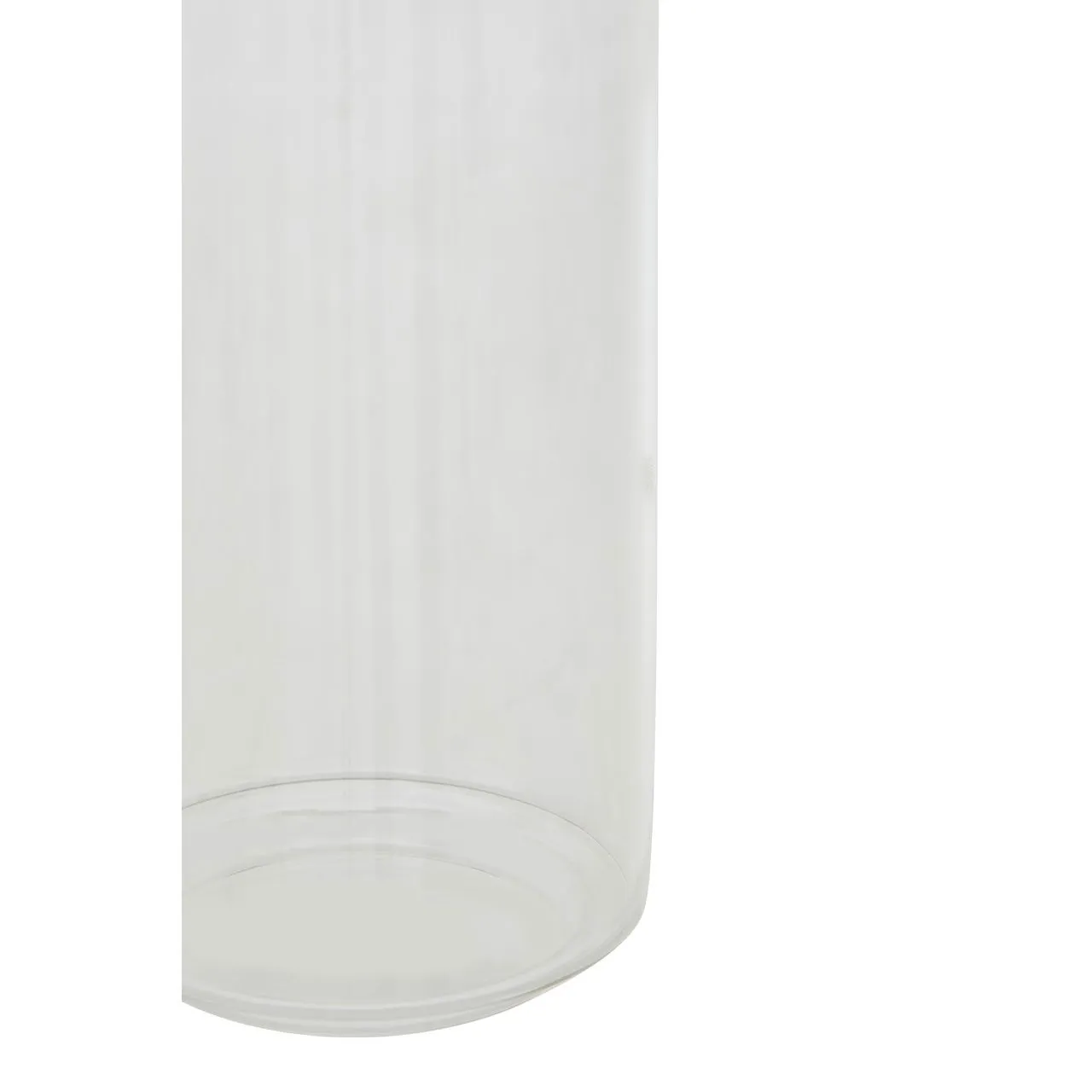 Freska Clear Glass and Acacia Wood Preserving Food Storage Jar - 1600ml