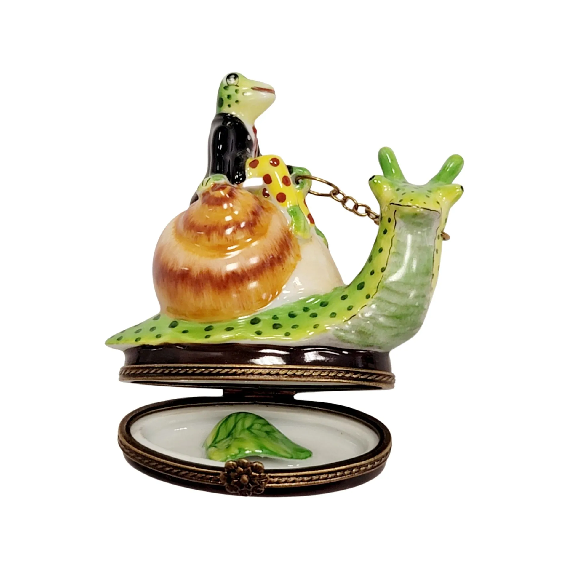 Frog Riding Snail