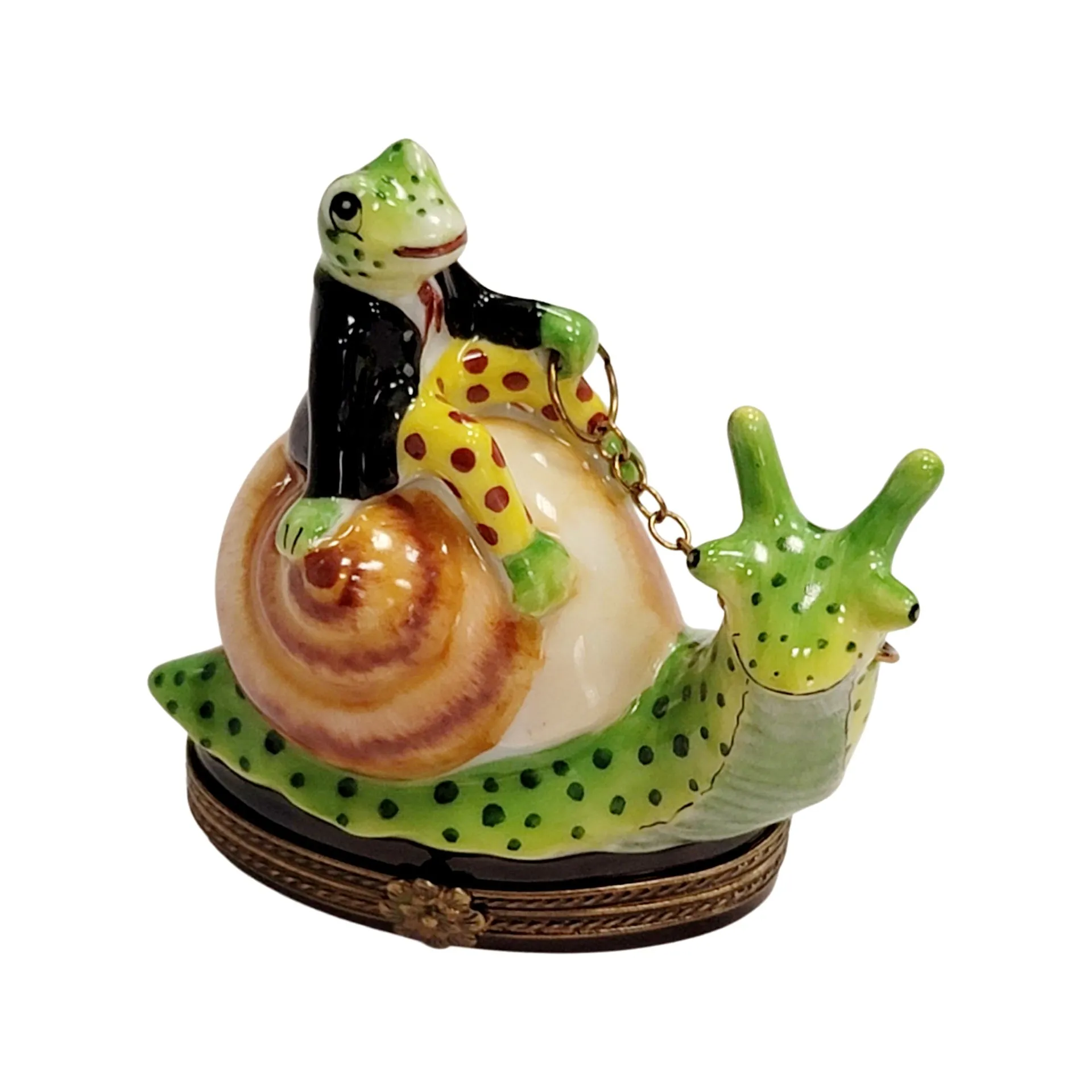 Frog Riding Snail