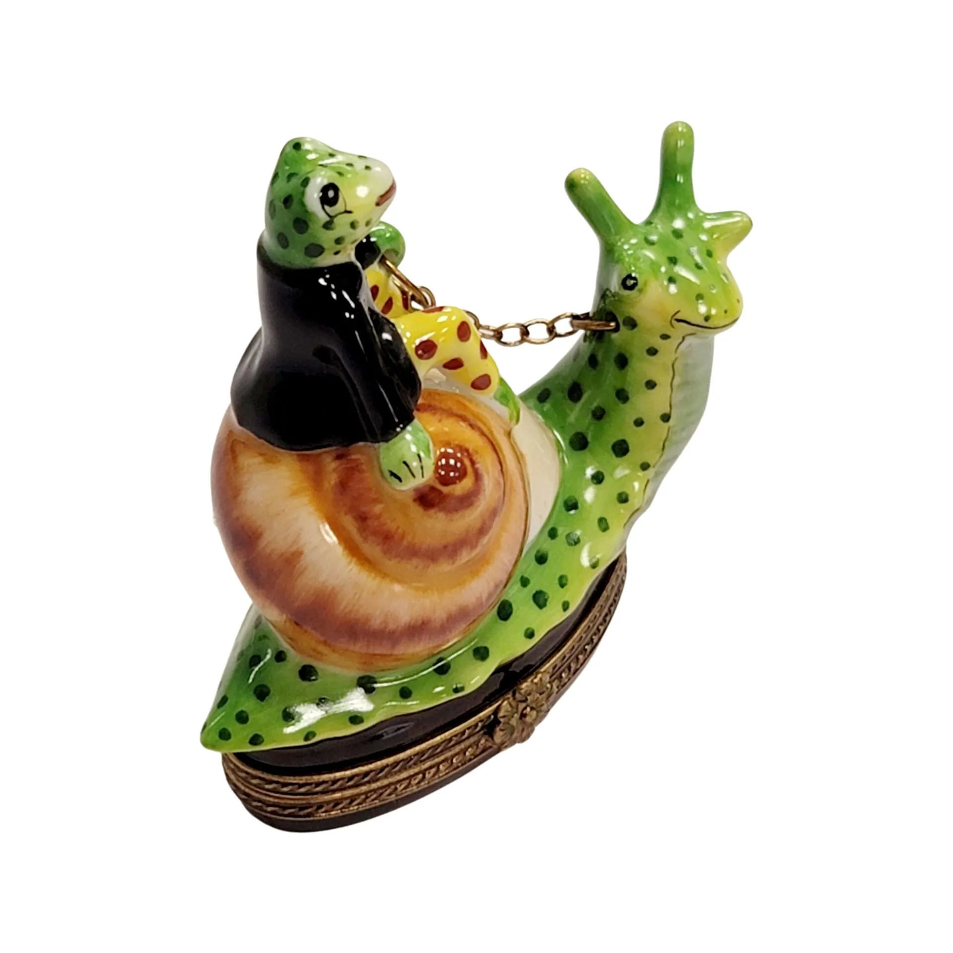 Frog Riding Snail