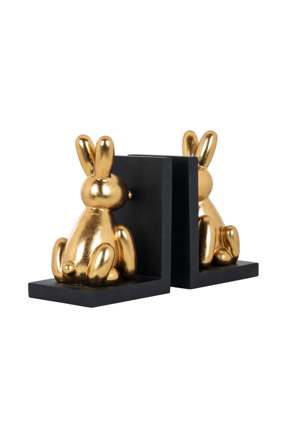 Gold Rabbit Book Ends | OROA Cony