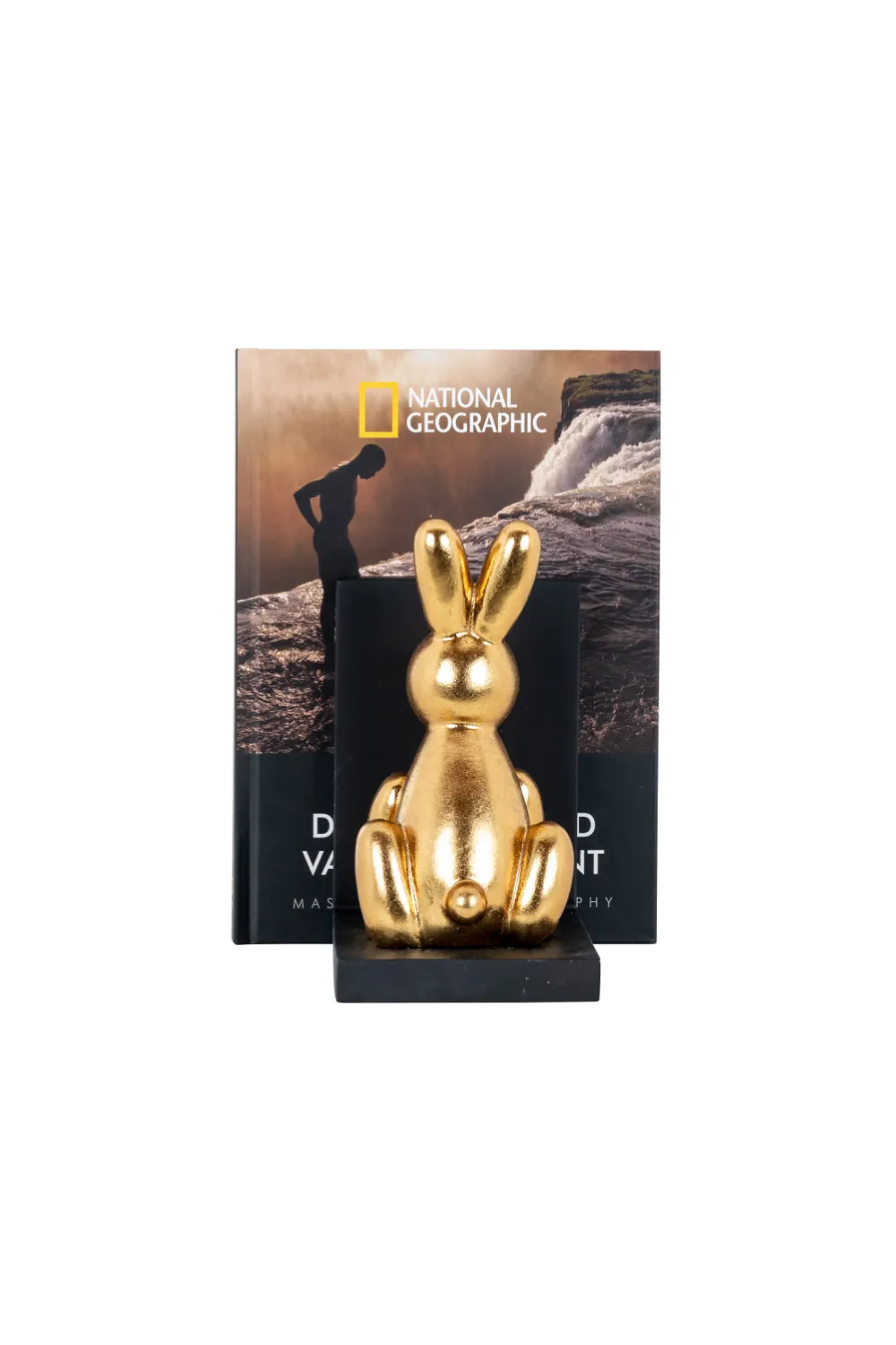 Gold Rabbit Book Ends | OROA Cony