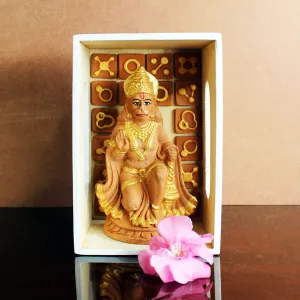 Handcrafted Terracotta Lord Hanuman Idol for Gifting