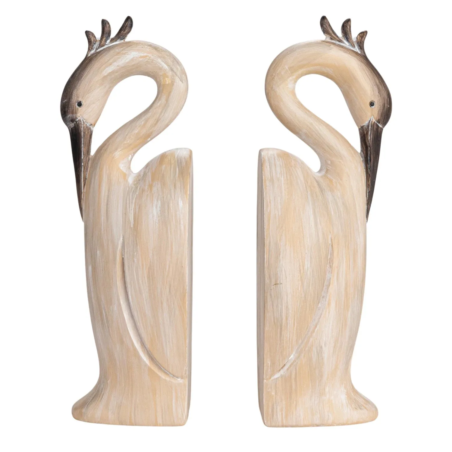 Heron Bookends Set