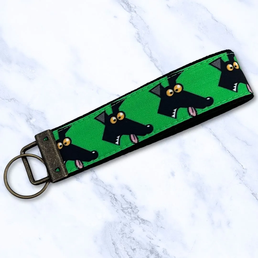 Key Leash Derpy Hounds Green