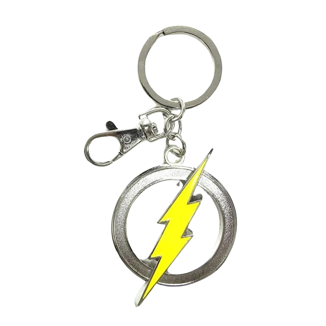 KEYCHAINS : DC - THE FLASH LOGO