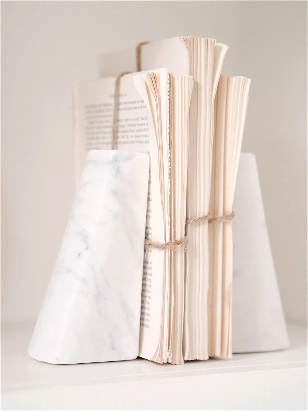 Marvellous Marble Bookends Set