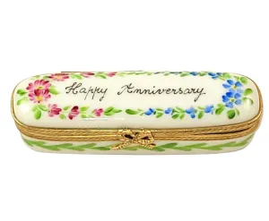 Oblong Happy Anniversary