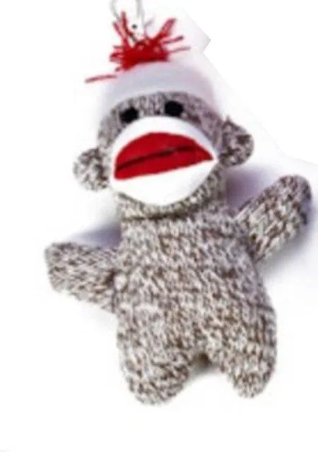 Original Sock Monkey Key Chain