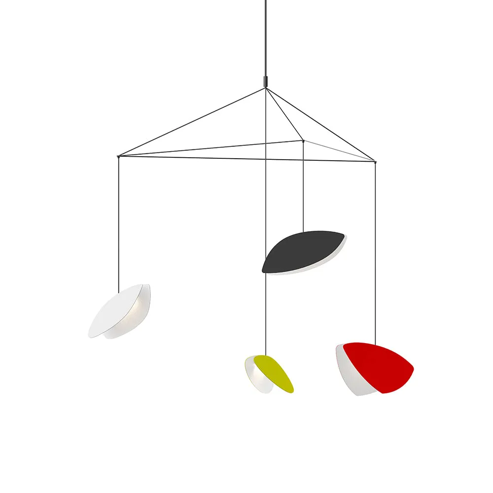 Papillons 4-Light LED Pendant Light