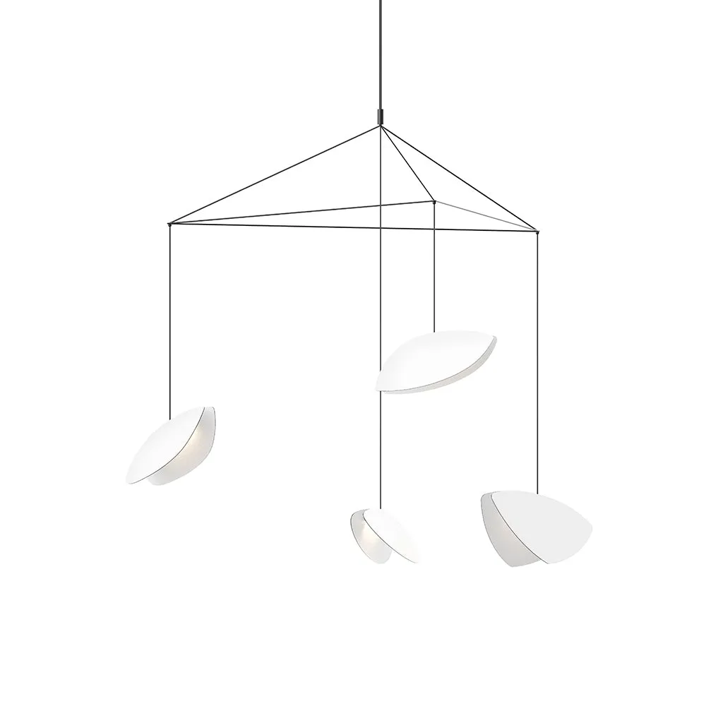 Papillons 4-Light LED Pendant Light