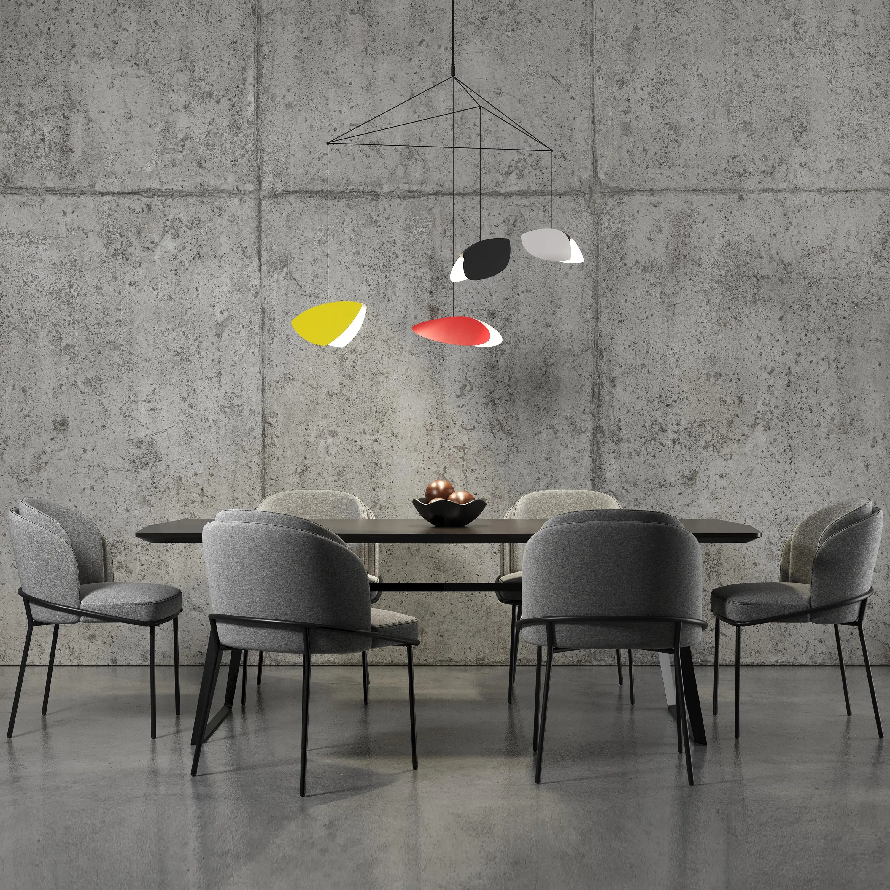 Papillons 4-Light LED Pendant Light