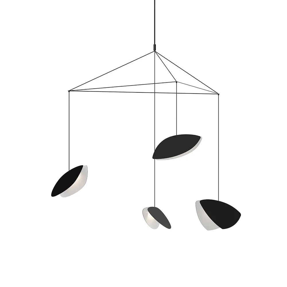 Papillons 4-Light LED Pendant Light